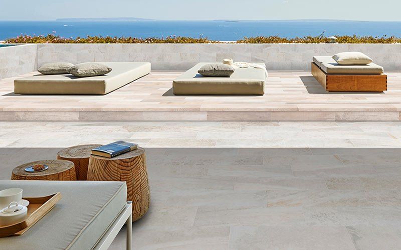 rosa gres porcelanico terraza coleccion stela pietro white