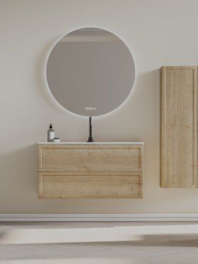 mueble de bano suspendido frame