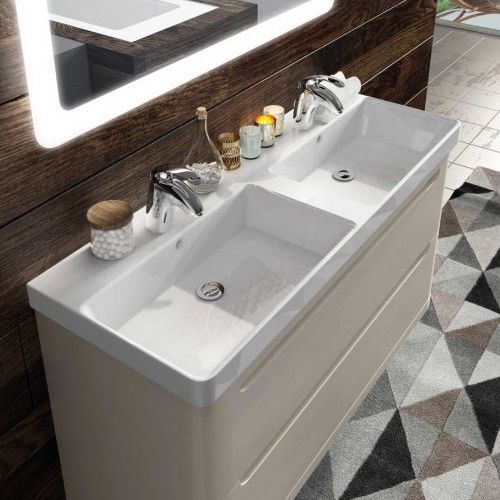 mueble baño Loop lavabo doble seno 892x1030