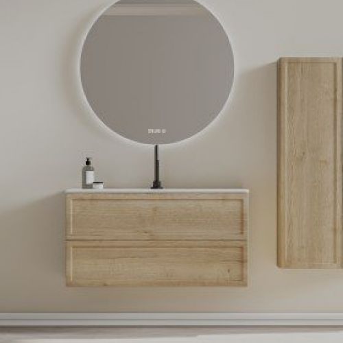 mueble de bano suspendido frame