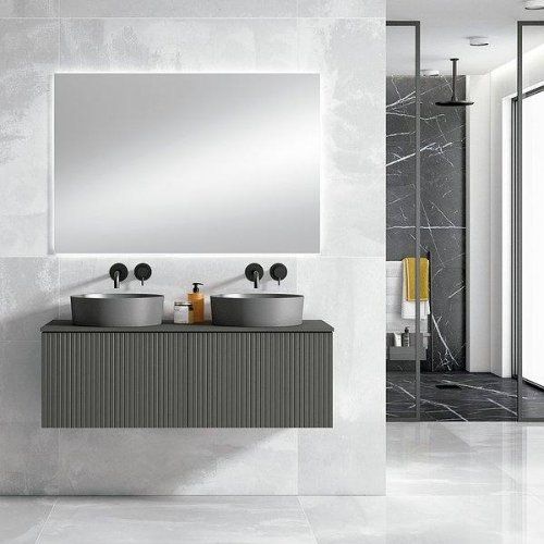 mueble 2 cajones bari ceniza khyExD8