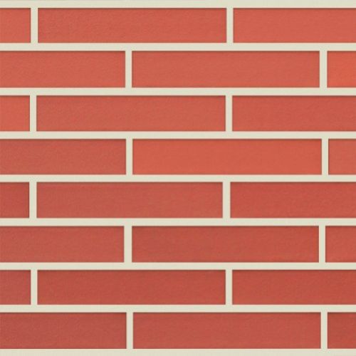 rojo liso junta blanca