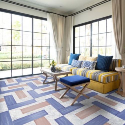 coral salon colorido moderno multicolor rect big