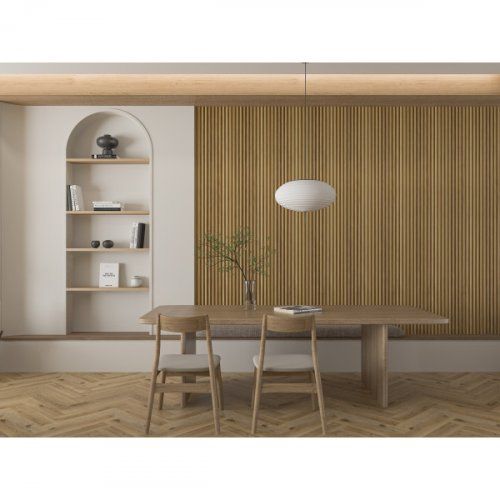 revestimiento panel efecto madera roble forest DETALLE