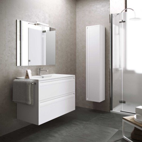 mueble baño marina blanco mate 2019